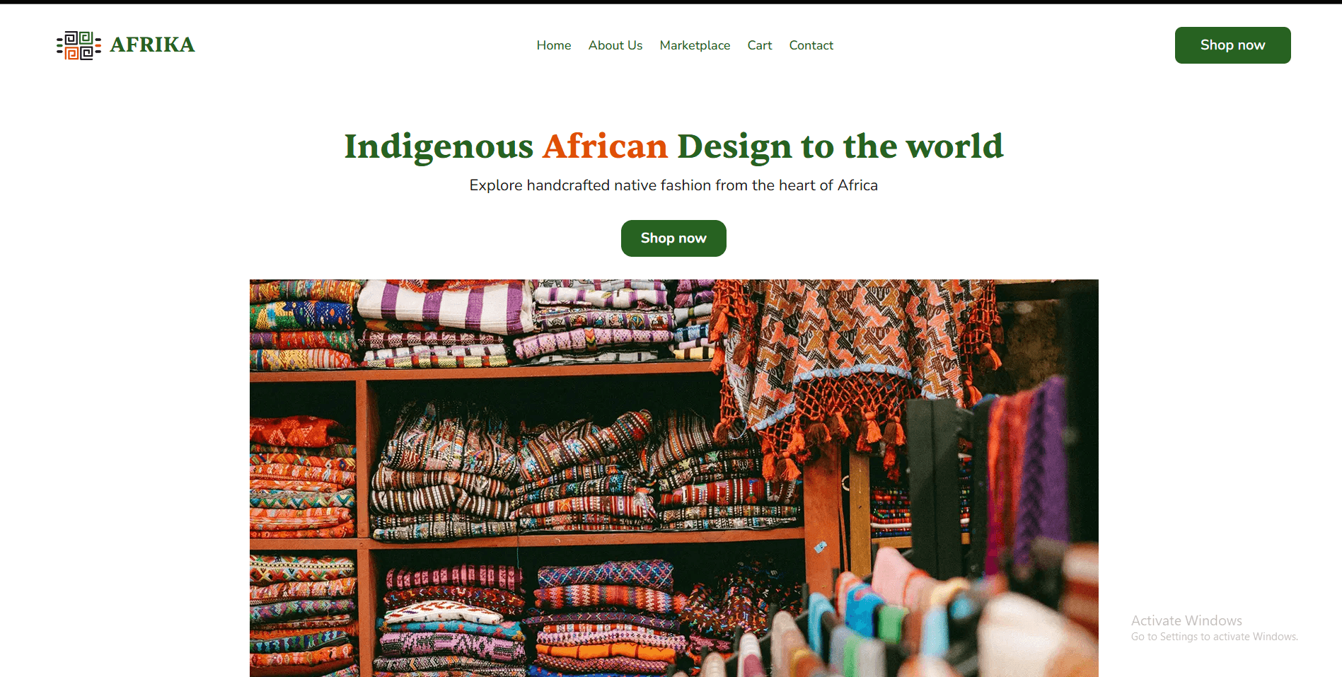 Screenshot of Afrika