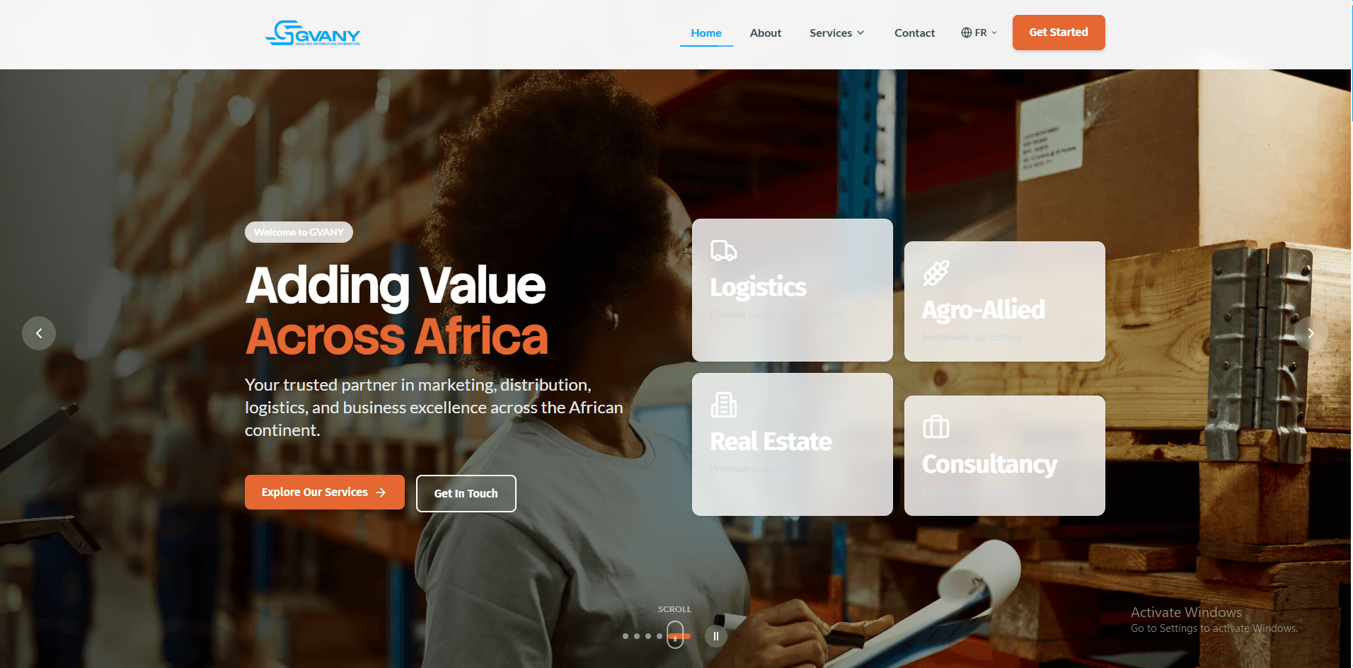 Screenshot of Gvany