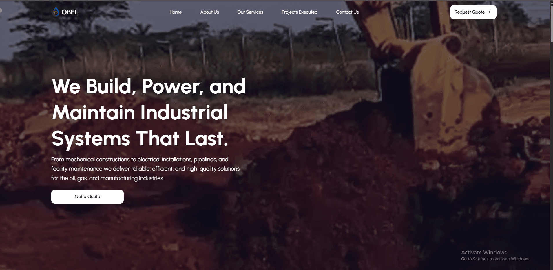 Screenshot of Obel